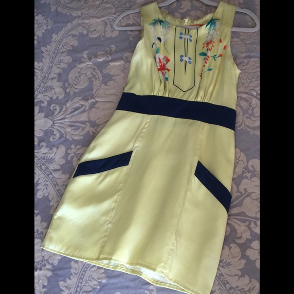 Voom by joy Han 100% silk dress size S - Picture 2 of 8